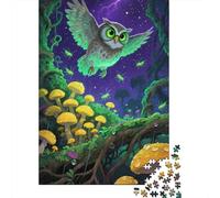 Owl Unfolded in 1000 Pieces - Discover The Thrill of Wooden Puzzle Solving, An Unmatched Family Fun Experience