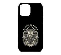 Owl Watching Waiting Floral Moon Case for iPhone 12 Pro Max