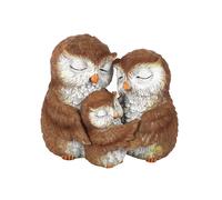 Owl-ways Be Together Owl Ornament Something Different Dark Brown One Size