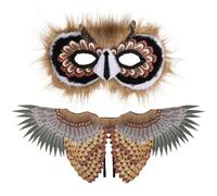 Owl Wing Set Children's Owl Costume Accessory Animal Costume Half for Masquerade Dress Up Prop