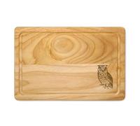 Owl Wooden Chopping Board Woodland Animals Cheese Board Serving Board Cutting Novelty Gift