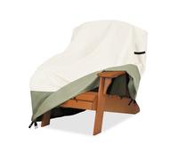 Owlcover Patio Adirondack Chair Cover 35 W x 38 D x 40 H inches,600D Heavy Duty Waterproof Outdoor Chair Covers,Patio Furniture Covers for Adirondack Chair,Beige