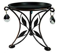 OWLEEN Mini Countertop Stand Metal Potted, Decorative Flower Pot Rack Indoor Outdoor Bracket