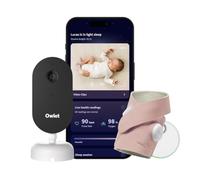 Owlet Dream Duo 3 Smart Baby Monitor System, Dream Sock + 2K HD Camera