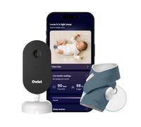 Owlet Dream Duo 3 Smart Baby Monitor System, Dream Sock + 2K HD Camera