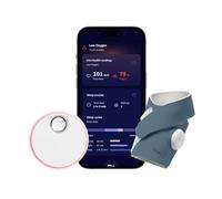 Owlet Dream Sock® - Smart Baby Monitor - Track Live Pulse (Heart) Rate, Oxygen in Infants | Bedtime Blue