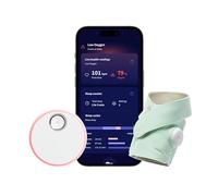 Owlet Dream Sock® - Smart Baby Monitor - Track Live Pulse (Heart) Rate, Oxygen in Infants | Mint