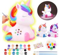 Owlfun Craft Kits for Kids - Arts and Crafts DIY Light Painting Kit - Cat, Unicorn, Deer, Dinosaur Graffiti - Crafting Gift for Ages 4-10+
