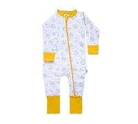 Owli Sleeping Bag with Feet 2.7 TOG, Underarm Mesh for Extra Air-Flow & Sweat Prevention, Non-Slippery Soles, Two-Way Zipper for Easy Potty Training, Owlight Fabric (3-4 Years)