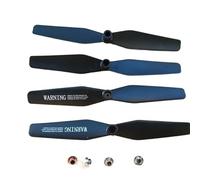 OwlKay Drone accessories 14.5cm 145mm Hexagonal Hole 3.5mm 5mm Props CW CCW Propellers Main Blades For X5HW X5HC XS809 R/C Drone Quadcopter (Color : 5mm)