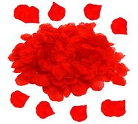 OWLKELA 1200 Pcs Artificial Rose Petals, Red