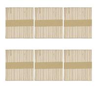 OWLKELA 300pcs Natural Wood Lolly Sticks, 114mm Lollipop Craft Sticks for Home Ice Cream Making and School Crafts, Popsicle Sticks, Ideal for Arts and Handwork, Classroom Art Supplies Wood Color
