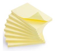 OWLKELA 800pcs Yellow Sticky Notes, 76 x 126mm, 8 Pads of 100 Sheets Self-Stick Notes, Sticky Notes Set for Marking and Highlighting Pages