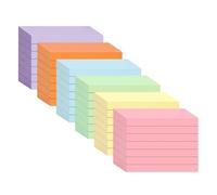 OWLKELA Index Cards A8, 6 Colours, 600 Pieces, Flashcards, Vocabulary Cards for Learning, Notes & Office Organisation, Easy Labelling, Compact & Portable, Colourful Index Cards for School, Office and