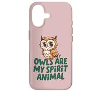 Owls Are My Spirit Animal - Cute Owl Case for iPhone 17
