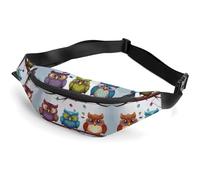 Owls Birds Fanny Pack Fanny Packs for Women Men Waist Bag Mens Fanny Pack Womens Fanny Pack Fanny Pack Men Running Fanny Pack Small Fanny Packs for Women, style, 36*15cm