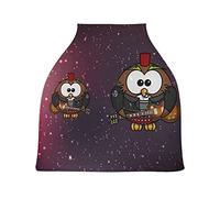 Owls Birds Guitar Stretchy Baby Car Seat Cover,Canopy Nursing Covers,Soft Breathable Windproof Scarf Changepad for Winter Infant Breastfeeding Boys