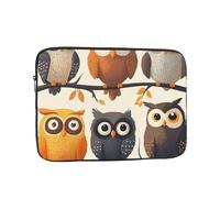 Owls Birds Laptop Inner Bag, Shockproof and Portable Oxford Cloth Protective Cover Bag, Durable, Suitable for Business Office and Travel