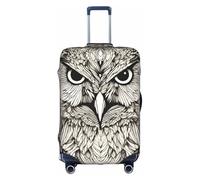 Owls Birds Print Suitcase Cover Luggage Cover Travel Protector Baggage Fits18-32 Inch Luggage