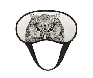 Owls Birds Sleep Mask 100% Light Blocking Eye Mask for Sleeping, Sleep Mask for Unisex for Travel/Nap