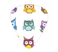 Owls Birds Unique Guitar Picks With Clear Prints And Multiple Thicknesses