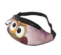 Owls family Fanny Pack for Men Women Fashion Running Waist Packs Waterproof Crossbody Bags Everywhere Belt Bag with Adjustable Strap Sports Hip Pack for Travel Wallet