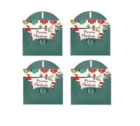 Owls On Tree Branches Horizontal Full Single-Sided Printing Pearlescent Paper Birthday Halloween Christmas Halloween Birthday Party Holiday Greeting Card