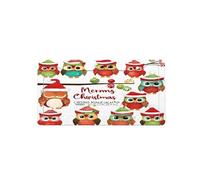 Owls on Tree Branches -Print Four-Hole License Plate Holder With Custom Designs - Weather Resistant & Easy Fit For Front/Rear Vehicles