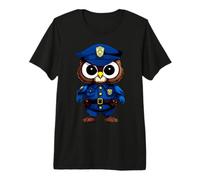 Owls Policeman/Police Owl Premium T-Shirt