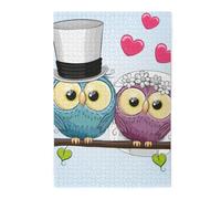 OwlsWooden Puzzles for Adults 1000 Pieces, Jigsaw Puzzle