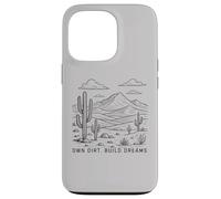 Own dirt. Build Dreams land investor, enthusiast, off-grid Case for iPhone 13 Pro