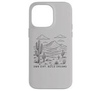 Own dirt. Build Dreams land investor, enthusiast, off-grid Case for iPhone 14 Pro Max