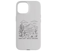 Own dirt. Build Dreams land investor, enthusiast, off-grid Case for iPhone 15
