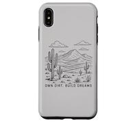 Own dirt. Build Dreams land investor, enthusiast, off-grid Case for iPhone XS Max