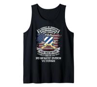 Own Forever The Title 3rd Infantry Division Veteran Flag US Tank Top