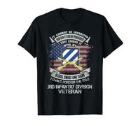 Own Forever The Title 3rd Infantry Division Veteran Flag US Value Graphic T-Shirt
