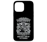 Own Forever The Title British Veteran Flag UK Military Case for iPhone 13 Pro Max