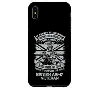 Own Forever The Title British Veteran Flag UK Military Case for iPhone XS Max