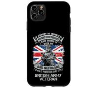 Own Forever The Title British Veteran Military UK Flag Case for iPhone 11 Pro Max