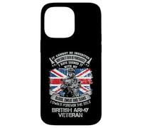 Own Forever The Title British Veteran Military UK Flag Case for iPhone 14 Pro Max