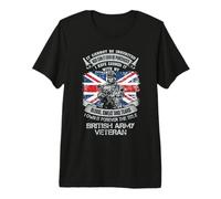 Own Forever The Title British Veteran Military UK Flag Premium T-Shirt