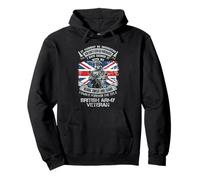 Own Forever The Title British Veteran Military UK Flag Pullover Hoodie