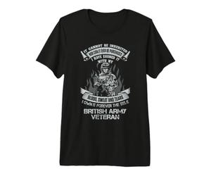Own Forever The Title British Veteran UK Military Premium T-Shirt
