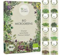 Own Grown Organic Microgreens Seeds - Set of 8 - 1 Set
