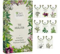 Own Grown Tea Herbs - 8 Seed Set - 1 Set