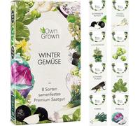 Own Grown Winter Vegetables 8 Seed Set - 1 Set