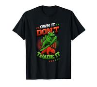 Own It Dont Trade It Stock Market Investing Bull Bear T-Shirt