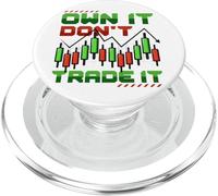 Own It Dont Trade It Stock Market Investing PopSockets PopGrip for MagSafe