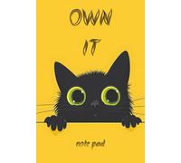 OWN IT note pad: A College Ruled Line Notepad