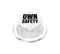 Own Safety | Bold Workplace Safety Awareness Campaign Gift PopSockets PopGrip for MagSafe